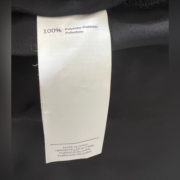 CUPSHE Dress Black Mini Dress Button Down V-Neck Long Sleeve Whimsigoth NWT - Picture 6 of 6